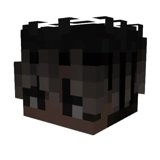 auraniel Minecraft avatar head, 3D render