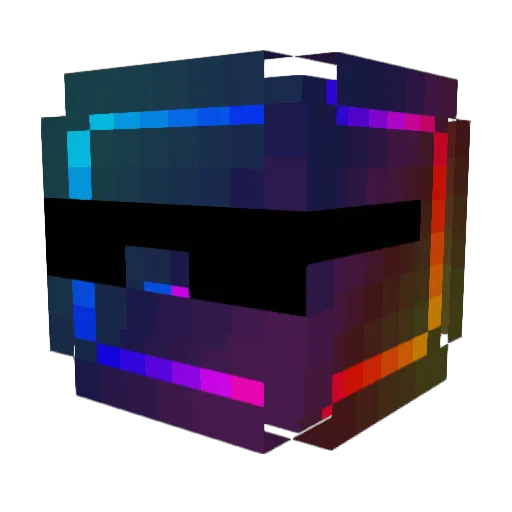 aurekiller Minecraft avatar head, 3D render