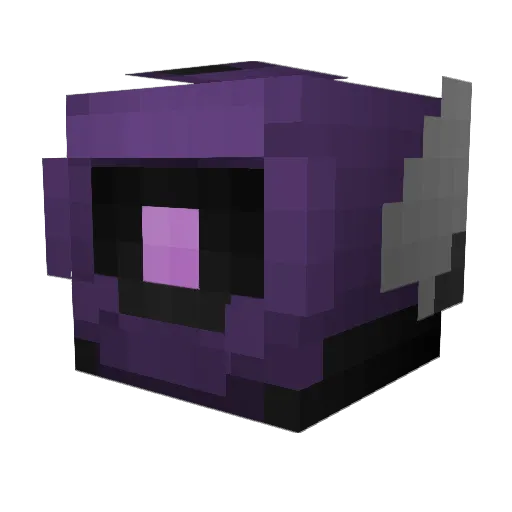 aureonx Minecraft avatar head, 3D render