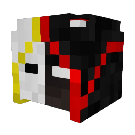 auri03 Minecraft avatar head, 3D render