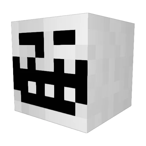 aurorarose20 Minecraft avatar head, 3D render