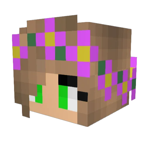 aurum346 Minecraft avatar head, 3D render