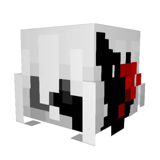 aurumichor Minecraft avatar head, 3D render