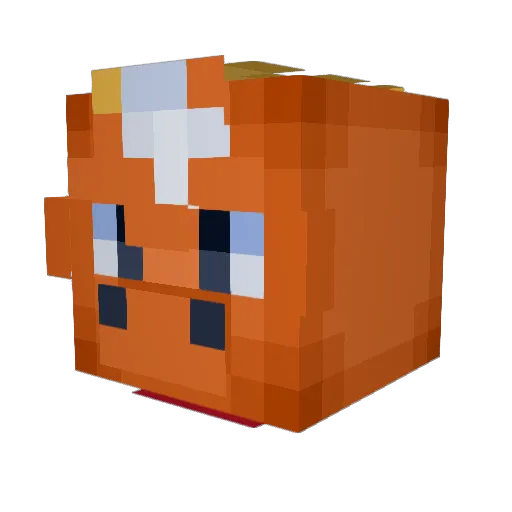 aurxnie Minecraft avatar head, 3D render
