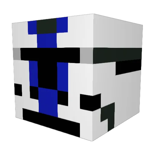 austin6610 Minecraft avatar head, 3D render