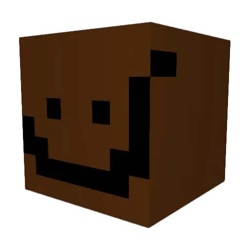 austin8822 Minecraft avatar head, 3D render