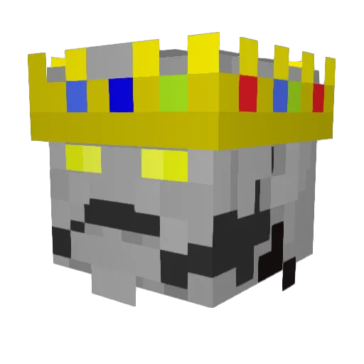 austinboom10 Minecraft avatar head, 3D render
