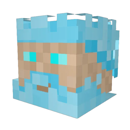 austinisgay Minecraft avatar head, 3D render