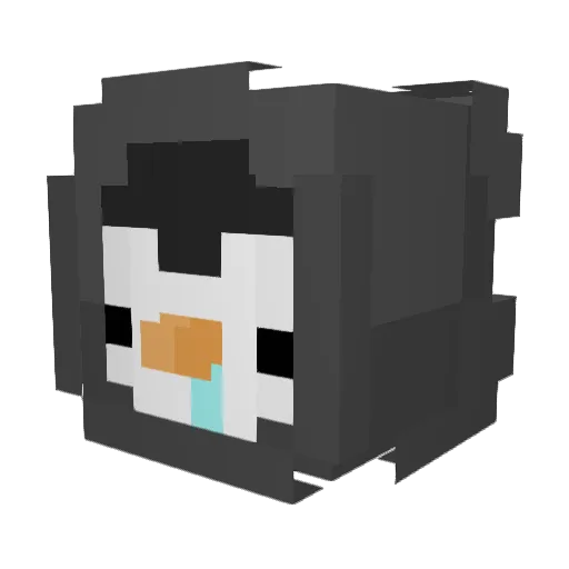 austinn____ Minecraft avatar head, 3D render