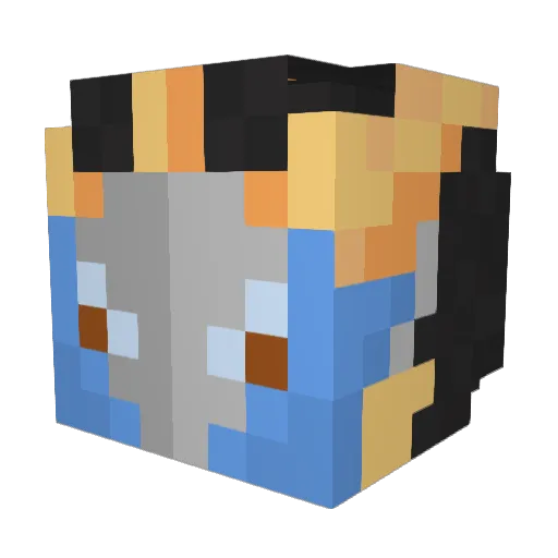 austinpmlg Minecraft avatar head, 3D render