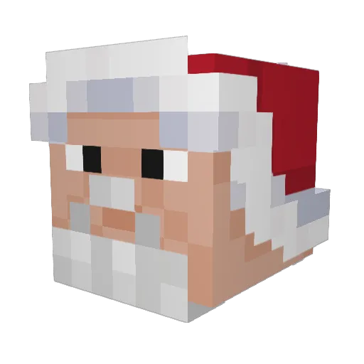 austnjc Minecraft avatar head, 3D render