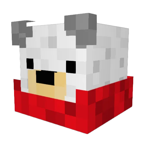 auto_guy Minecraft avatar head, 3D render