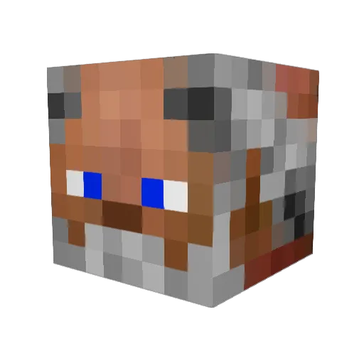autobahn567 Minecraft avatar head, 3D render