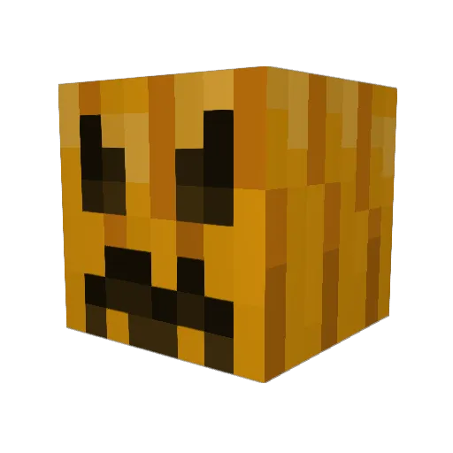 autoboto288 Minecraft avatar head, 3D render