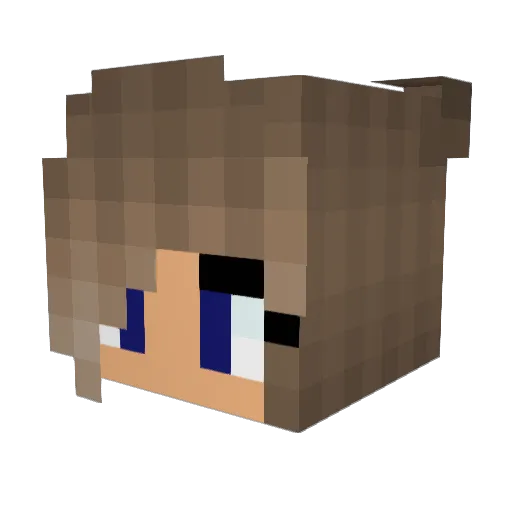 autumn982 Minecraft avatar head, 3D render