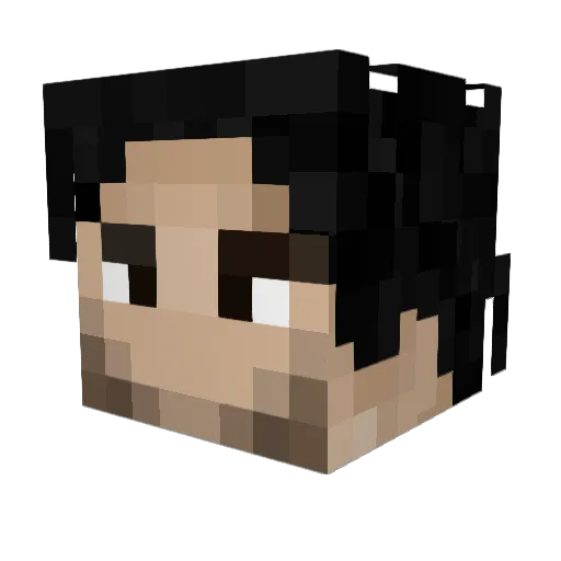 autumnbell92 Minecraft avatar head, 3D render