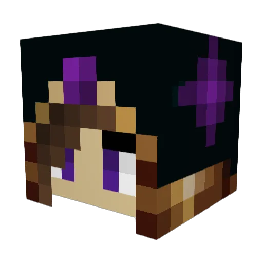 autumnrose1127 Minecraft avatar head, 3D render