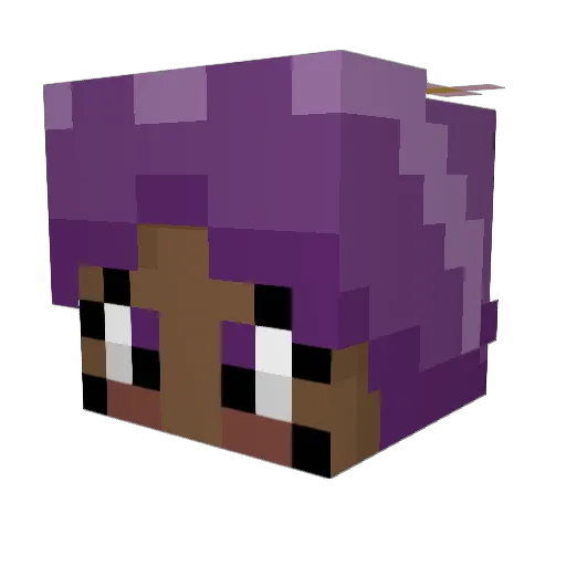 autym73 Minecraft avatar head, 3D render