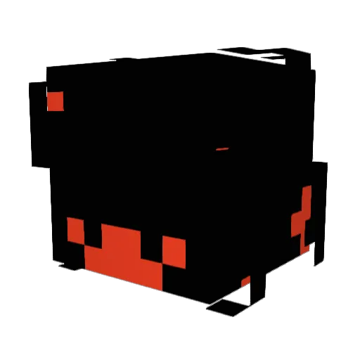 auvrey_ Minecraft avatar head, 3D render