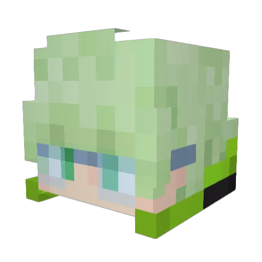 auxis31 Minecraft avatar head, 3D render