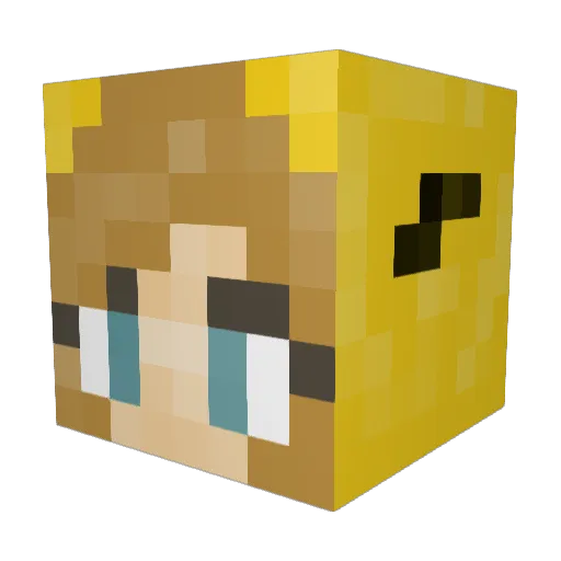 ava5225 Minecraft avatar head, 3D render