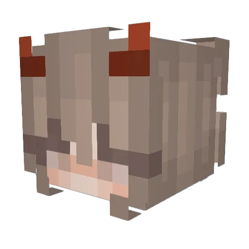 ava_desantis Minecraft avatar head, 3D render