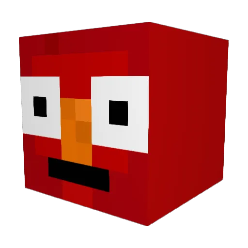 avaari Minecraft avatar head, 3D render