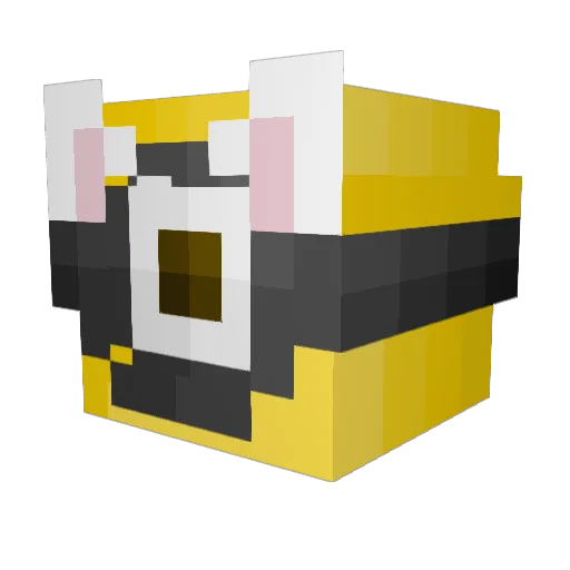 avacadochaser12 Minecraft avatar head, 3D render