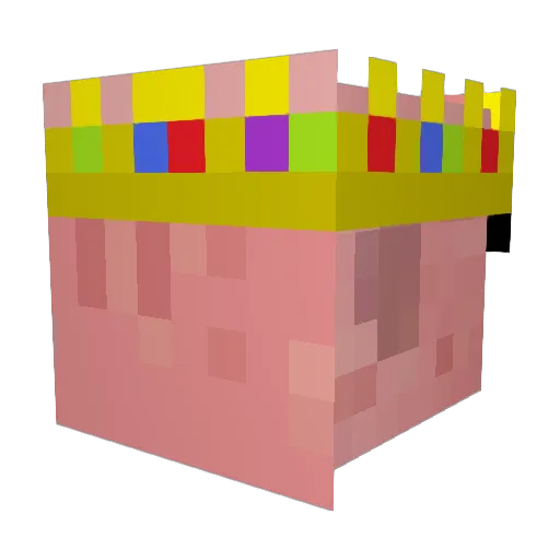 avaheb859 Minecraft avatar head, 3D render