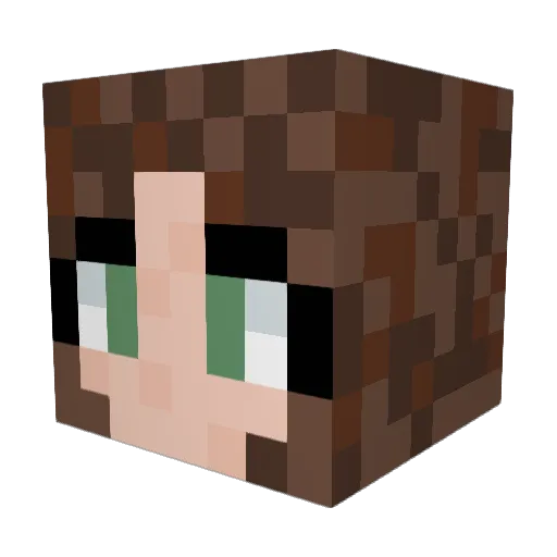 avaisthebest1 Minecraft avatar head, 3D render