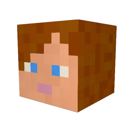 avalanche314 Minecraft avatar head, 3D render