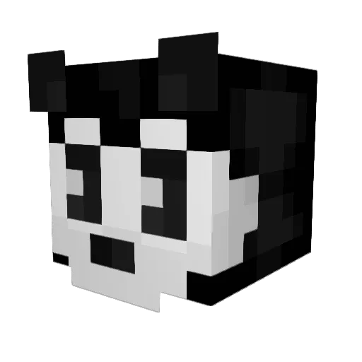 avareza Minecraft avatar head, 3D render