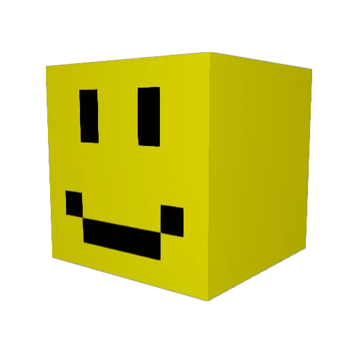 avasada3 Minecraft avatar head, 3D render