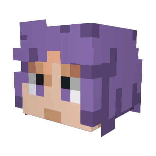 avatarhoneydew Minecraft avatar head, 3D render
