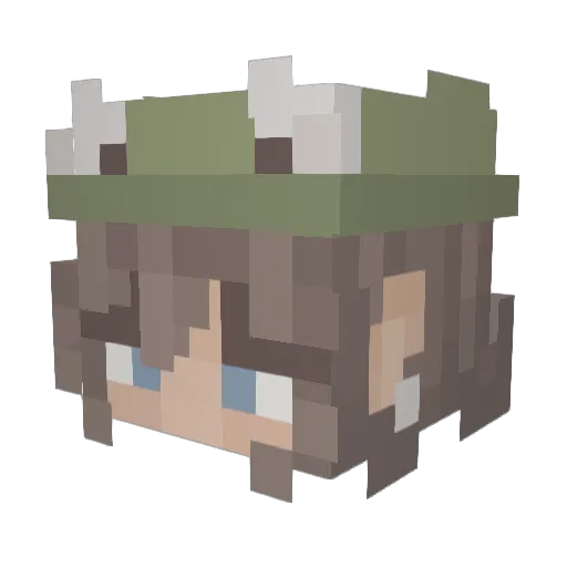 avathefairy Minecraft avatar head, 3D render
