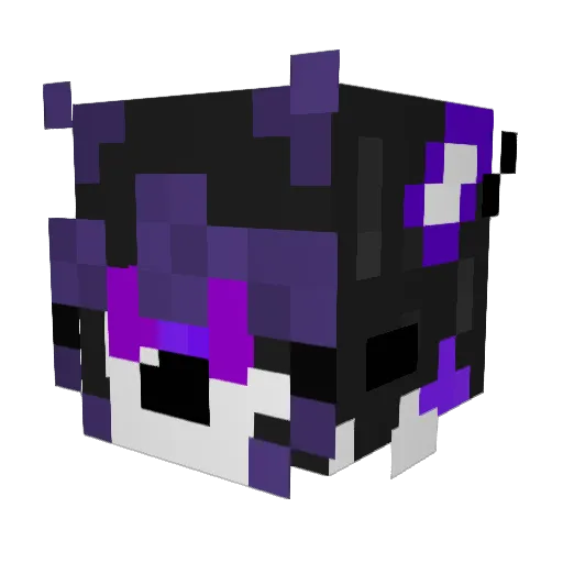 avefree Minecraft avatar head, 3D render