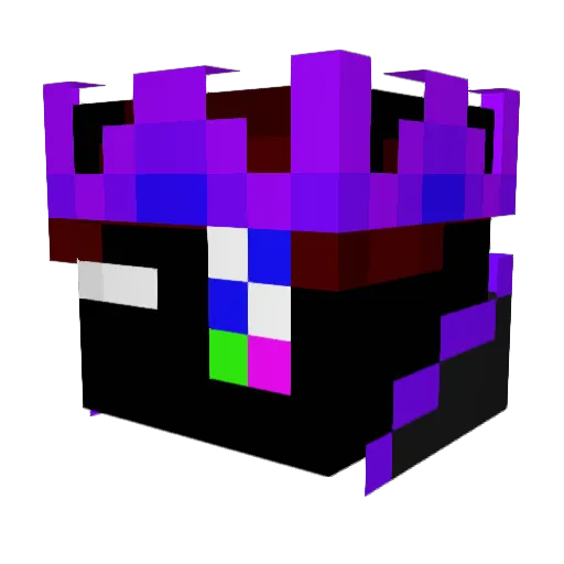 averageblender Minecraft avatar head, 3D render