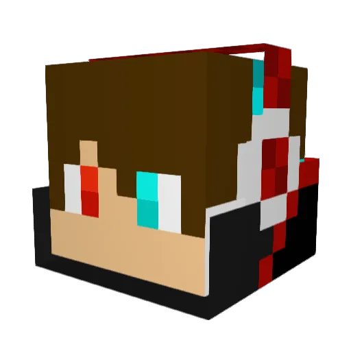 averageinnit Minecraft avatar head, 3D render