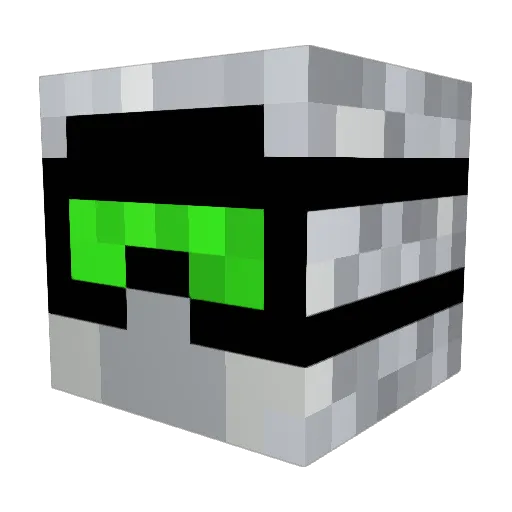 averizer Minecraft avatar head, 3D render