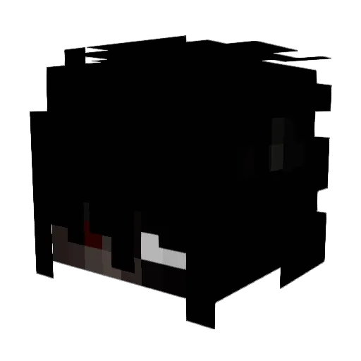 averseth Minecraft avatar head, 3D render