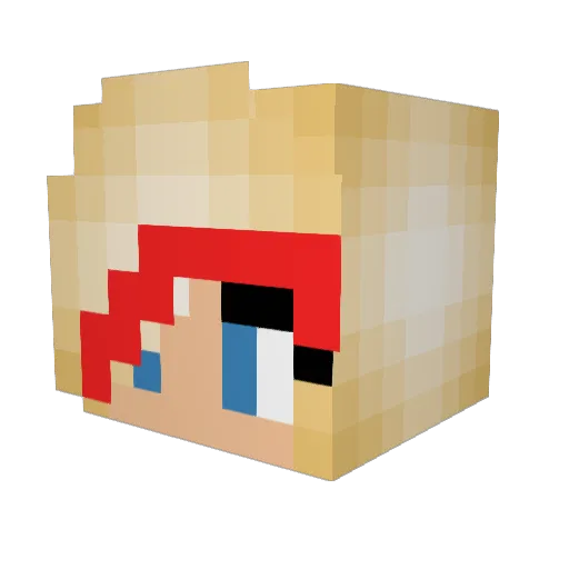 avery39499 Minecraft avatar head, 3D render