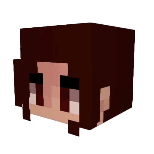 avery_is_here Minecraft avatar head, 3D render