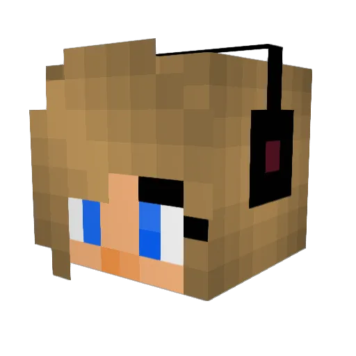 avery_wren Minecraft avatar head, 3D render