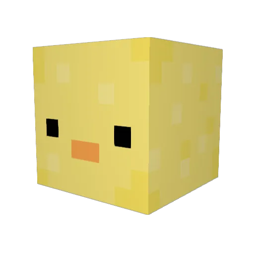 averyalan8 Minecraft avatar head, 3D render