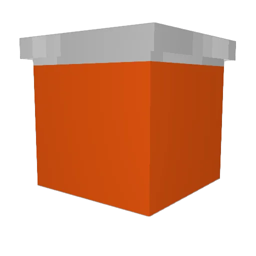 averydotio Minecraft avatar head, 3D render
