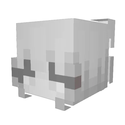 averyokx Minecraft avatar head, 3D render