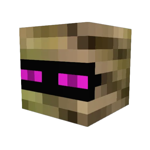 averyriley Minecraft avatar head, 3D render