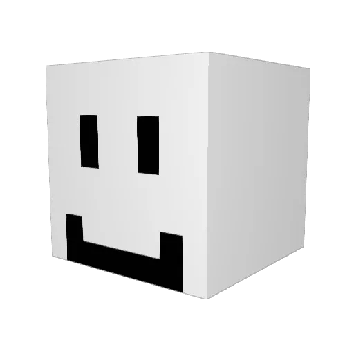 averythewise Minecraft avatar head, 3D render