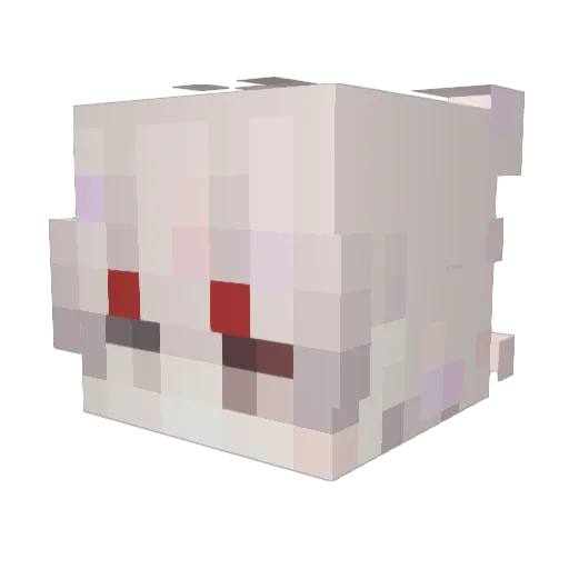 avexnle Minecraft avatar head, 3D render