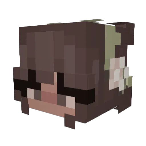 avexo2 Minecraft avatar head, 3D render
